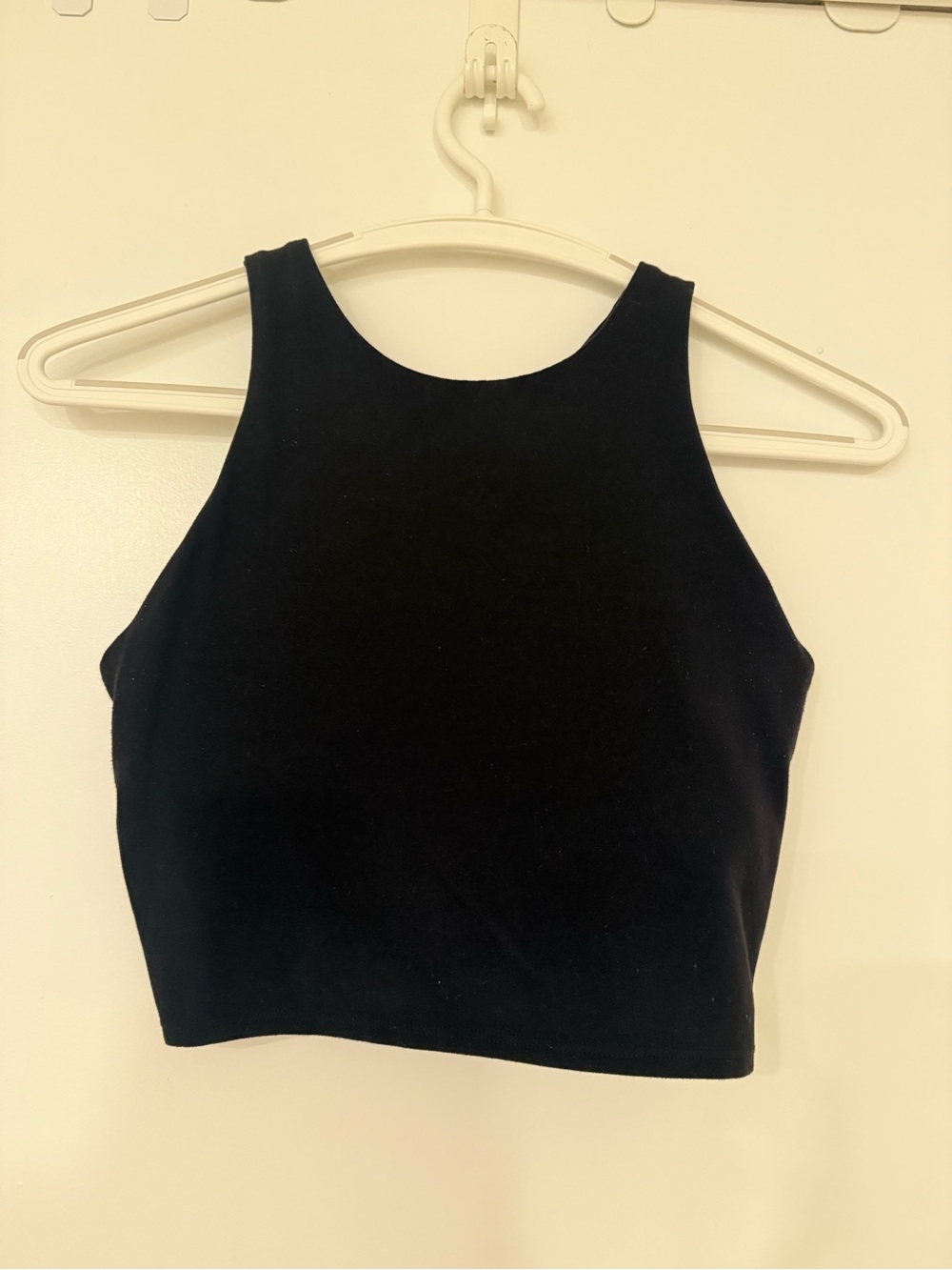 Athleta Black High Neck sports bra